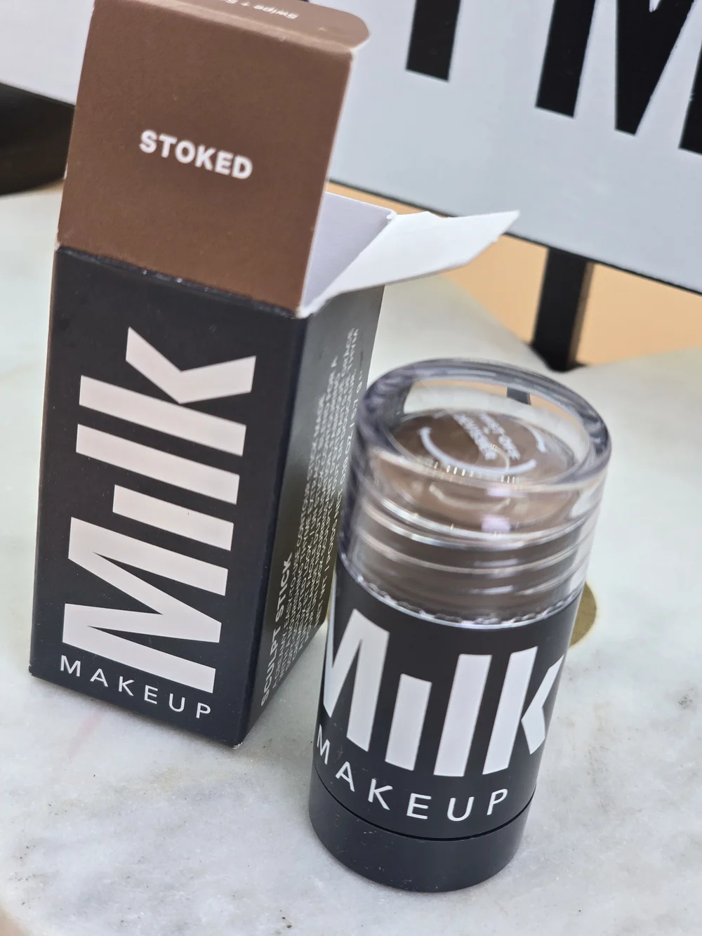 Milk Makeup Stoked Bronzer Stick - Creamy Brown Glow